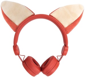 Forever AH-100 Universal Over-Ear Headphones for Children Fox Orange