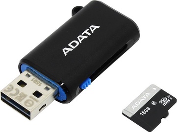 Adata 16GB Premier Micro SDHC UHS-I U1 Class 10 + OTG Micro Reader