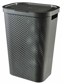 Curver Terrazzo Laundry Basket 55l Black