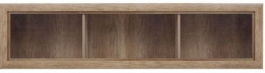 Seinariiul Black Red White Koen, tamm, 163x26.5x41.5 cm