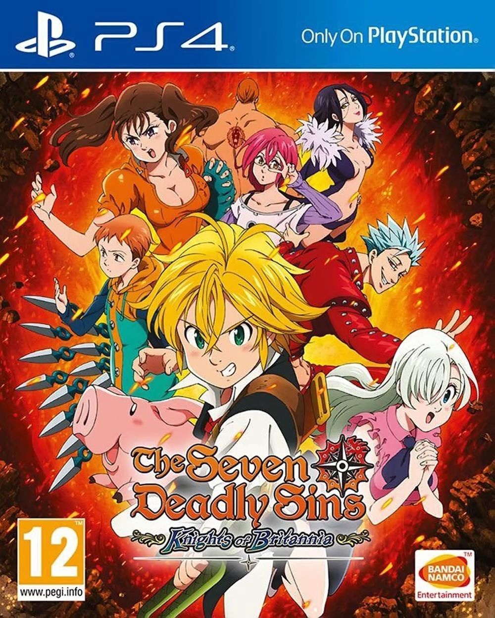 Игра для PlayStation 4 (PS4) Namco Bandai Games Seven Deadly Sins: Knights  of Britannia - 1a.lt