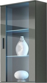 Шкаф-витрина Cama Meble Soho 2, серый, 60 см x 29 см x 115 см