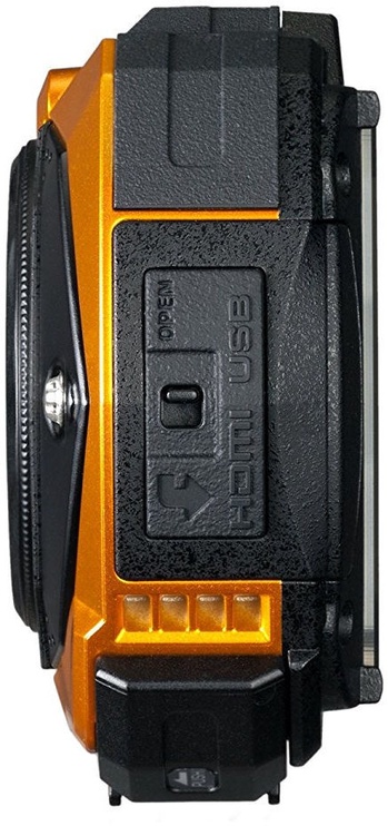 Veiksmo kamera Ricoh WG-50, oranžinė