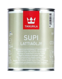 Древесное масло Tikkurila Supi Lattiaoljy, прозрачная, 0.9 l
