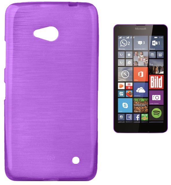 Чехол для телефона Forcell, Microsoft Lumia 640, фиолетовый