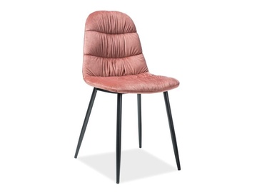 Стул для столовой Signal Meble Vedis Velvet Pink, 1 шт.