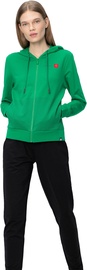 Audimas Womens Stretch Cotton Hoodie Jolly Green L