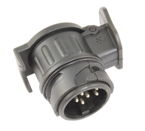 Piekabes kontaktu adapteris Citreum 13-7, 160 cm, melna