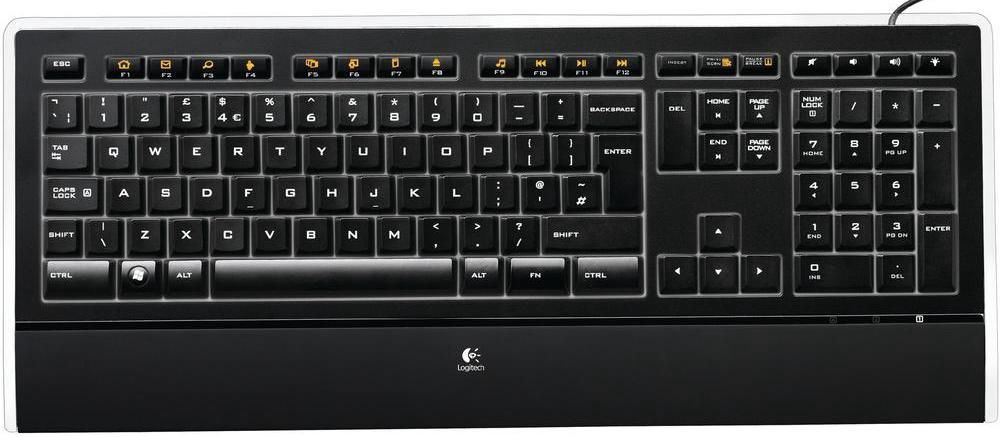 logitech illuminated k740