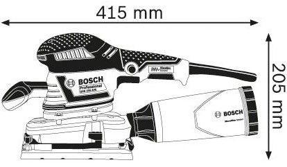Vibrācijas slīpmašīna Bosch GSS 230 AVE, 2.4 kg, 300 W