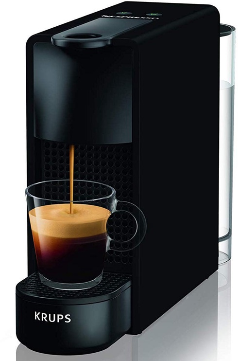 Kapsulinis kavos aparatas Krups Nespresso Essenza Mini XN110 Matte, juodas