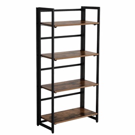 Plaukts Songmics Brown/Black, 60x30x125.5 cm