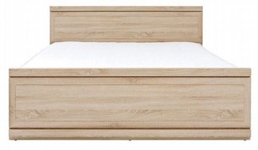 Black Red White Oregon Bed LOZ160 Sonoma Oak