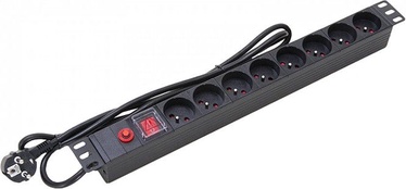 Digitalbox STLPDU08-F-H1U-1.8 Power Bar 1U 19'' Rack 8 Sockets