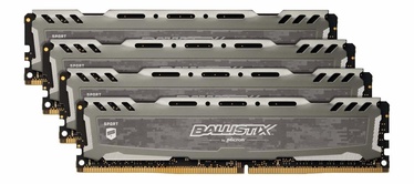 Crucial Ballistix Sport LT Gray 32GB 2666MHz DDR4 CL16 KIT OF 4 BLS4K8G4D26BFSB
