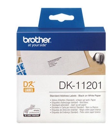 Наклейки Brother DK11201, 400 шт.