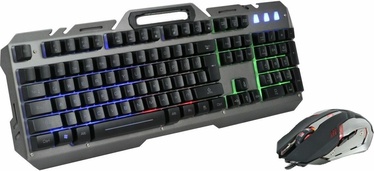 Rebeltec Interceptor Keyboard + Mouse Black