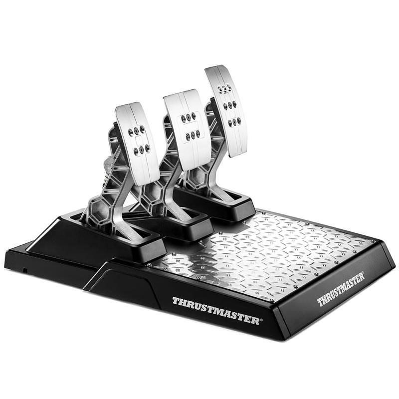 Игровой руль Thrustmaster T-LCM Pedals, серебристый
