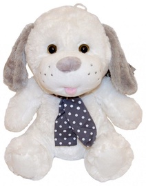 Axiom Plush Silver Collection Dog White 35cm