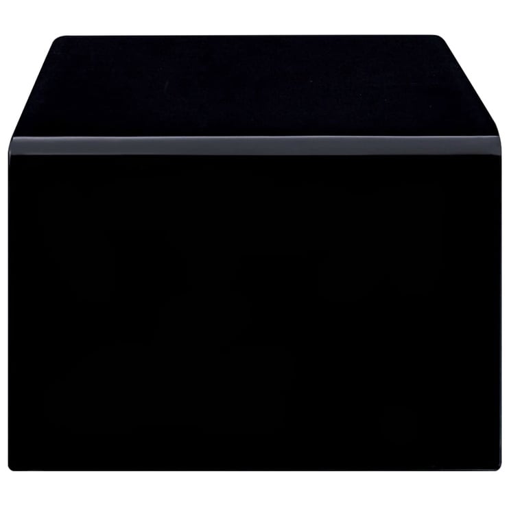 Kafijas galdiņš VLX Classic 284729, melna, 980 mm x 450 mm x 310 mm