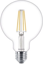 Лампочка Philips LED, теплый белый, E27, 6 Вт, 806 лм