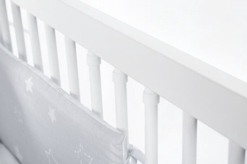Детская кровать Klups Nel Cloud, белый, 125 x 66 см