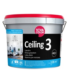 Краска Vivacolor Ceiling 3, белый, 9 л