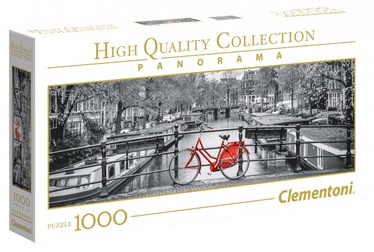 Puzle Clementoni Panorama High Quality Amsterdam Bicycle 39440, 1000 gab.