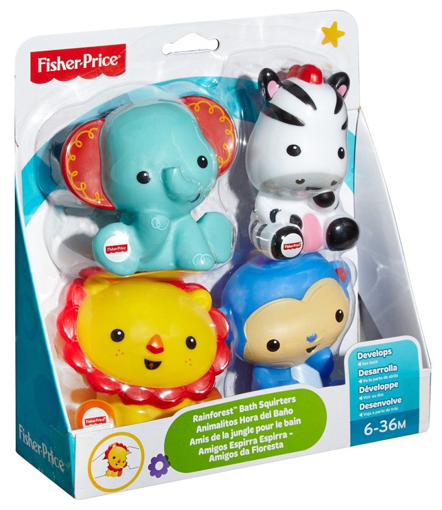 Игрушечное животное Fisher Price, синий/белый/красный