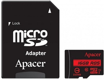 Apacer 16GB microSD UHS-I U1 Class 10