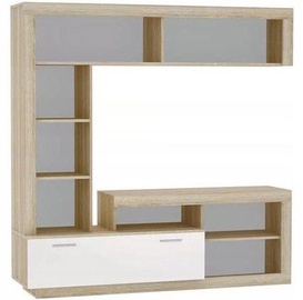 Sekcija Tuckano Warsaw Sonoma Oak/White, 170x41x170 cm