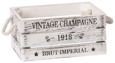 Home4you Vintage-3 Wooden Box White