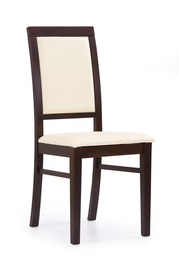 Söögitoa tool Halmar Sylwek 1, pruun/valge