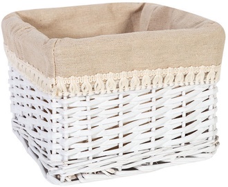 Home4you Max-2 Basket 22x22xH15cm White
