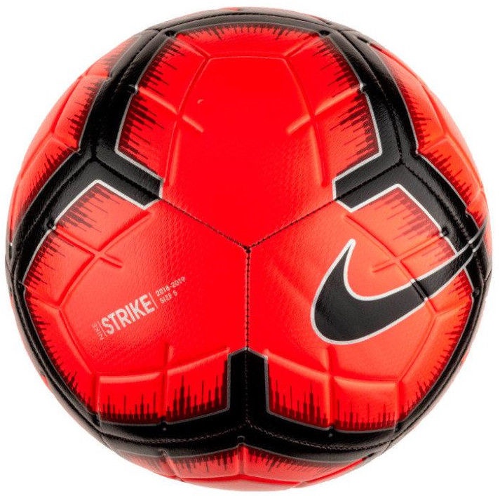 nike strike soccer ball red