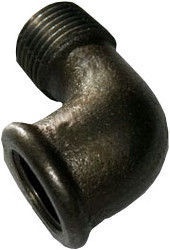 STP Fittings Cast Iron Elbow with External/Internal Thread Black 1 1/2"