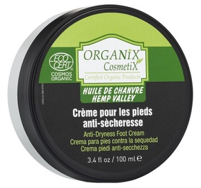 Organix Cosmetix Hemp Valley Ultra Moisturizing Foot Cream Organic Hemp Oil 100ml