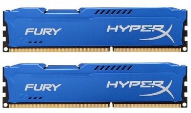 Kingston 16GB DDR3 PC12800 CL10 DIMM HyperX Fury Blue Series KIT OF 2 HX316C10FK2/16