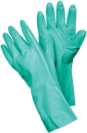 Перчатки резиновые, перчатки Tegera 186, нитрил, зеленый, 11