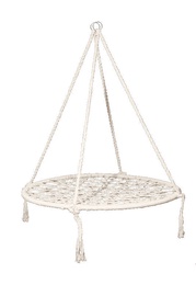 BESK Hammock D100cm White