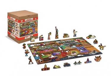 3D пазл Wooden City Candy adventures L, 400 шт.