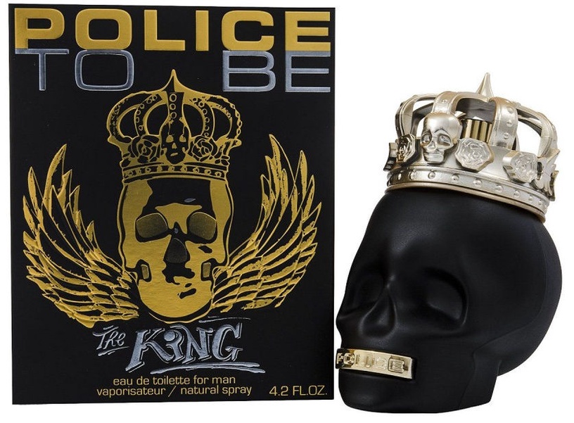 Tualetes ūdens Police To Be The King, 40 ml