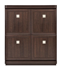 Black Red White Oregon KOM4D Cabinet Canterbury Oak