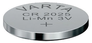 Varta Proffesional Electronics Lithium Tablet Battery CR2025