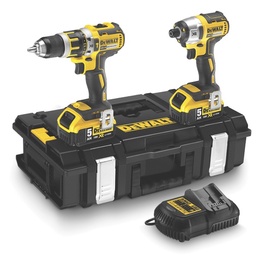 COMBOKIT DCK250P2-QW 18V 2X5,0AH