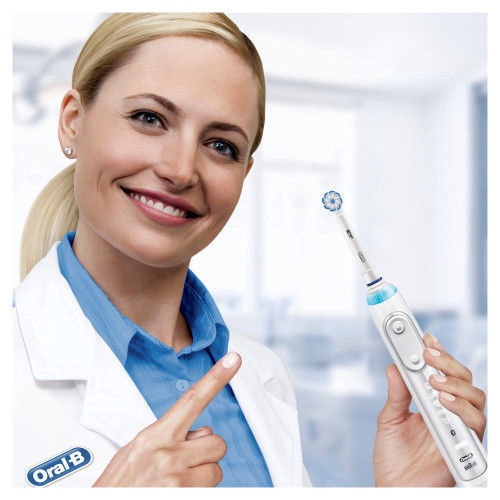 Электрическая зубная щетка Oral-B Genius X 20100S, белый