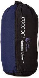 Miegmaišis Cocoon Mummy Liner Blue, 220 cm