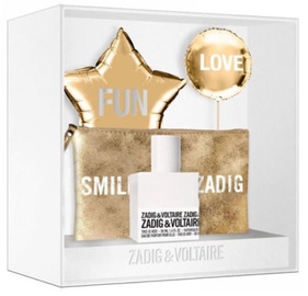 Zadig & Voltaire This Is Her! 50ml EDP + Shiny Cosmetic Bag