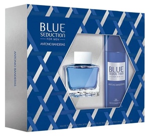 Komplekts vīriešiem Antonio Banderas Blue Seduction 2pcs Set 200 ml EDT