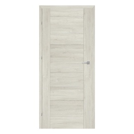 Полотно межкомнатной двери Classen Alvaro M1, левосторонняя, серый дуб, 203.5 x 84.4 x 4 см
